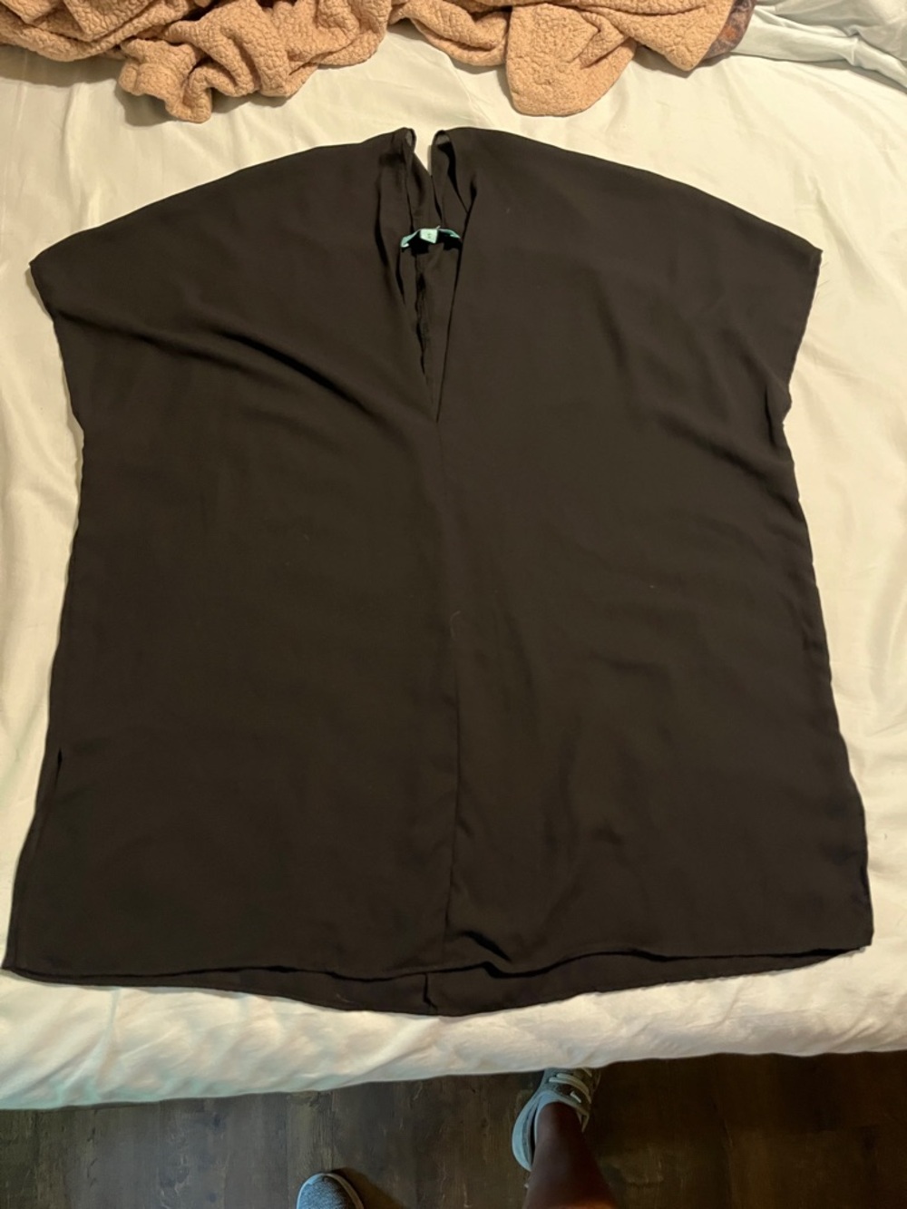 karlie Oversize Black Blouse - Size S